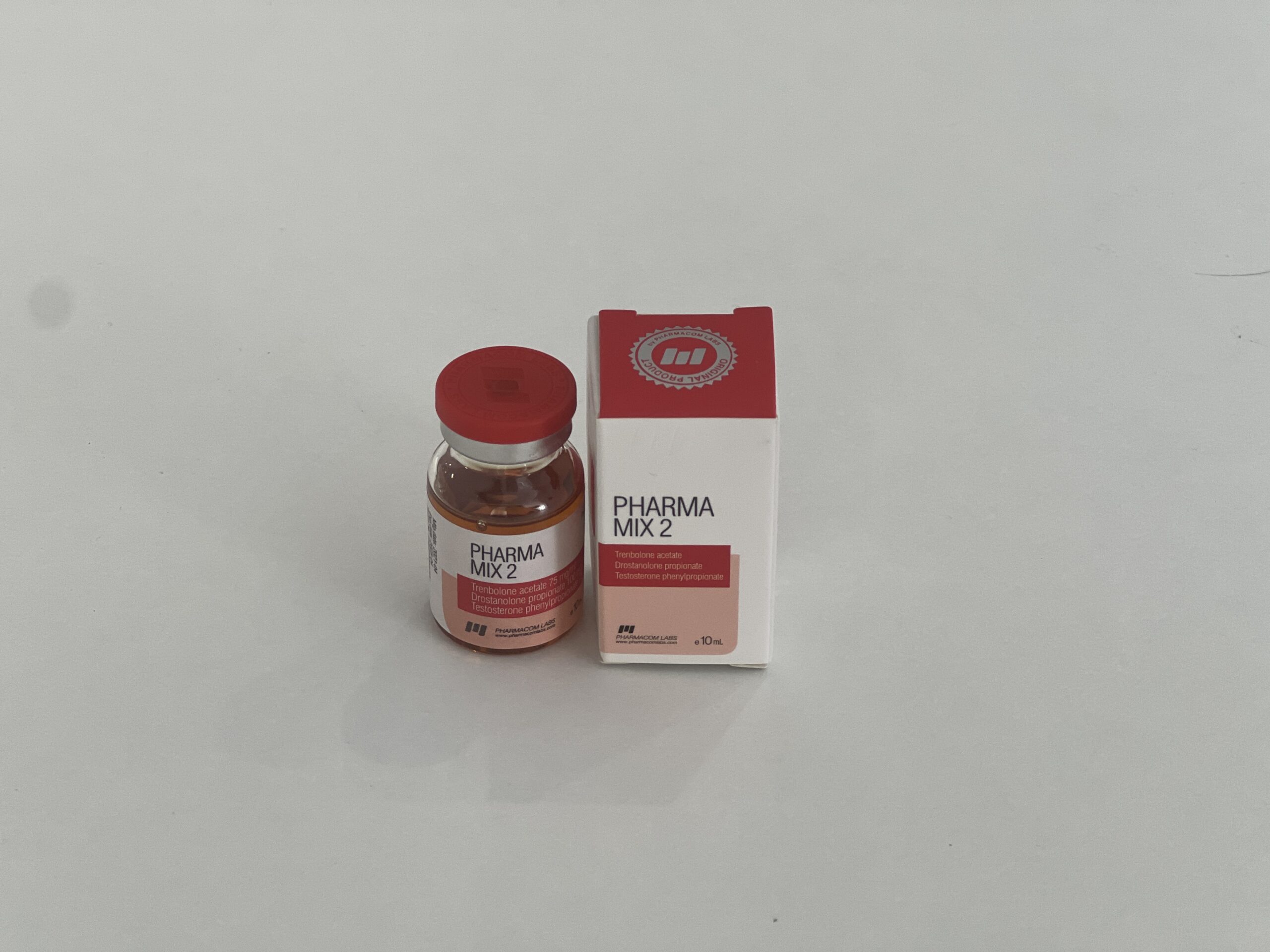 PharmaMix-2 от Pharmacom Labs — упаковка и ампулы 250 мг/мл